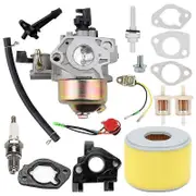 GX240 Carburetor for GX 240 8.0HP GX270 GX 270 9HP Engine Replaces16100-ZH9-W21 with Air Filter Tune Up Kits Black Silver