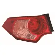 Tail Light Brake Lamp For 2011-2014 Acura TSX Driver Side Outer Chrome Housing
