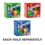 Schmidt Spiele Ligretto Colored Card Game Set for 2 to 4 Players Ages 8+ and Up