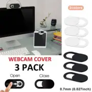 3PCS Webcam cover Thin Camera Sticker Slider for Iphone Laptop Mobile tablet DM
