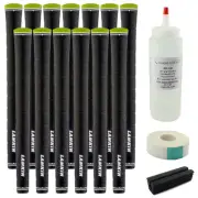 New 13 Lamkin Sonar+ Wrap Calibrate Standard Golf Swing Grips - With Kit