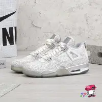 在飛比找Yahoo!奇摩拍賣優惠-NIKE AIR JORDAN 4 RETRO LASER 