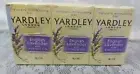 Yardley London English Lavender Soap Moisturizing Bath Bar 4.25 ounce Pack of 3