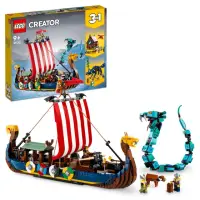 在飛比找momo購物網優惠-【LEGO 樂高】創意百變系列3合1 31132 維京海盜船