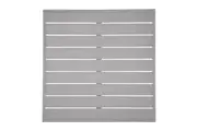 Bolero Light Grey Aluminium Table Top Square - 700mm