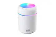 Living Today 300ml Mini Portable Travel LED Ultrasonic Air Humidifier Diffuser