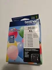 Brother LC203BK XL High Yield Ink Cartridge BLACK Exp 02/2024