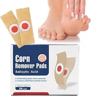 Corn Removers for Feet,24pcs Foot Callus Remover | Blister Removal Patches with Hole, Foot Care Plaster for Corns, Callus, Or Plantar Warts