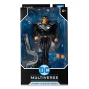 McFarlane DC Multiverse Superman the Animated Series Superman Black Suit Variant 7 inch Action Figure