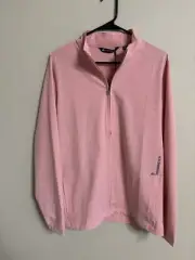 Travis Mathew Jacket Mens Size Medium Windbreaker Full Zip Going Off Golf New