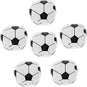 Abaodam 6 Pcs Soccer Bean Bags for Corn Hole Toss Games Fun Activity for Adults Enhance Coordination Sensory Skills Family Bonding