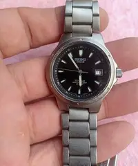 在飛比找Yahoo!奇摩拍賣優惠-SEIKO 精工光動能腕表走時原裝表帶5K25-0A80