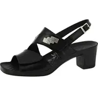 在飛比找樂天市場購物網優惠-奧地利 VITAL活力健康休閒女鞋(黑色低跟涼鞋) 零碼鞋特
