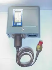 PENN P72AA-27 DPST PRESSURE CONTROL 36" CAP TUBE 1/4" FLARE NOS