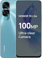 [HONOR] 90 Lite Smartphone 5G with 100MP Triple Camera, 8+256GB, 6,7” 90Hz Display, 4500mAh, Dual SIM, Android 13, Cyan lake