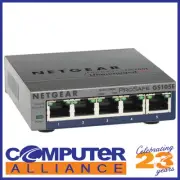 5 Port Netgear GS105E PROSAFE Gigabit Network Switch