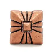 Santa Fe Square Concho Antique Copper 1" 7452-10