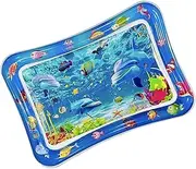 Pet Water Bed, Sensory Water Play Mat for Cats, Thickened Anti Scratch Aqua Pool Enrichment Toys for Indoor Summer Kitten Cooling Play