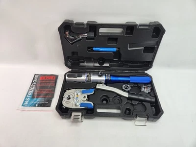 IBOSAD Copper Tube Fittings Hydraulic Pipe Crimping Tool Propress Crimpers Press