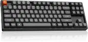 Keychron K8 Max TKL Wireless Mechanical Keyboard, QMK 2.4 GHz/Bluetooth 5.1/Wired with Aluminum Frame, RGB Backlit Hot-Swappable Super Banana Switch for Mac Windows Linux (US ANSI Layout)