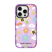 iPhone 16 Pro Impact Case Rainbow by Katie's Collective