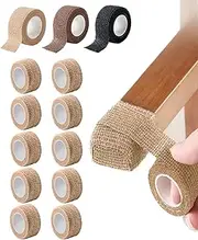 Chair Leg Floor Protectors 10PCS Multi-Functional Table and Chair Protection Tape - Traceless, Non-Slip, Noise Reduction for Protecting Floors from Scratches and Noise (Light Brown)