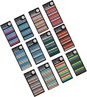 BCOATH Cost Marking Stickers 12pcs Highlight Strips Bookmarks Reading Strips Portable Page Markers Learning Accessory Household Page Marker