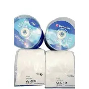 Cd - R recordable discs 700 MB 52x write speed 80 minutes data music Bundle 98pk