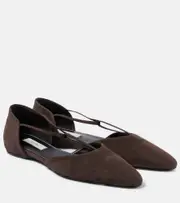 [Toteme] Toteme Suede ballet flats AU 8 brown