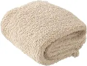 MINAOLULUS Comfortable Plush Dog and Cat Sleep Beige Pet Cushion Blanket for Home Floor for Cold Winter Days Long Lasting Use for Pets