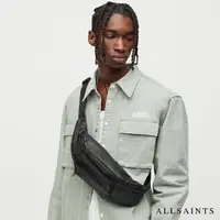 在飛比找momo購物網優惠-【ALLSAINTS】OPPOSE 低調牛皮LOGO 斜背包