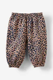 [Cotton On Kids] Cotton On Kids - Riley Trackpant - Oatmilk/leopard 18-24M OATMILK/LEOPARD