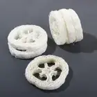 Easy To Clean Loofah Slices Scouring Pad Scrubber Scrub Sponge Soap Saver