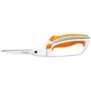 Fiskars 8-INCH EASY SPRING ACTION SHEARS Orange STAINLESS STEEL BLADES SCISSORS