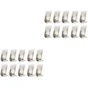 Set of 2 Spring Clips Frame Picture Turn Button Photo Hardware Hook