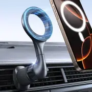 for MagSafe Car Mount [ 2025 Upgraded 40 Strong Magnets] [360° Rotation] Air ...