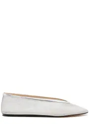 LE Monde Beryl Luna Mesh Flats - Silver - 38.5 (IT38.5 / UK5.5) 38.5 (IT38.5 / UK5.5)
