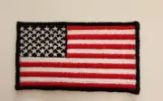 Iron~On Embroider Flag Patch