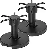 Levemolo 2Pcs Rotating Hooks for Kitchen Punch Multi Functional Wall Hangers for Utensil Storage Easy Installation Space Saving Design for Kitchens and Bathrooms