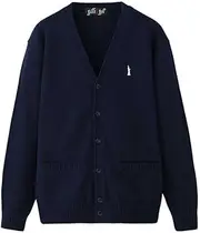 EASTBOY(イーストボーイ) East Boy 5206021 Cardigan Cotton Cardigan (7G/Pearl Goddess)