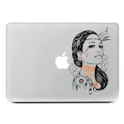Native Woman Viny Sticker for Laptop,lenovo,Surface Pro,ipad,Macbook,Macbook Pro