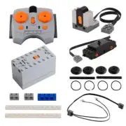 MOC Power Function Train Motor Set IR Speed Remote Control Building Blocks Brick