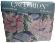 NEW Criterion by Dan River Double Bed Sheet Set 4 Pc. Floral