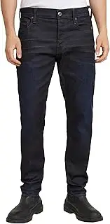 [G-STAR RAW] Men's 3301 Straight Tapered Straight Tapered Jeans, Blue (Lt Aged
