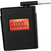 ORFOFE Portable Alcohol Tester Digital Display Breath Analyzer for Accurate Readings Compact Design for Travel Use No Battery Included Black Color