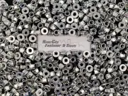 (15) M10-1.5 Metric Hex Flange Stop Lock Nuts / Nylon Insert DIN 6926 10mm x 1.5