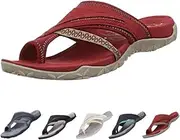 [LIAOCHEN] 2024 New Women's Comfy Orthopedic Platform Sandals with Arch Support Flip Flops,Lightweight Sandals with Arch Support Flip Flops