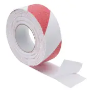 2 Inch x 49 Ft Anti Slip Traction Tape Non-Slip Grip Tape, Red and White