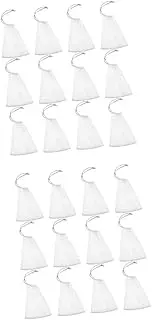 Healvian 2sets Travel Essential Cleansing Foaming Net Saver Pouch Drawstring for Soap 30pcs*2