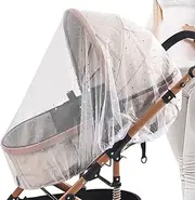 Breathable Mesh Stroller Cover, Stroller Net Cover | Stroller Mesh Cover Kids Carrier Mesh Cover Set of 2 - Reusable Kids Carrier Honeycomb Mesh Cover for Outdoor Walking